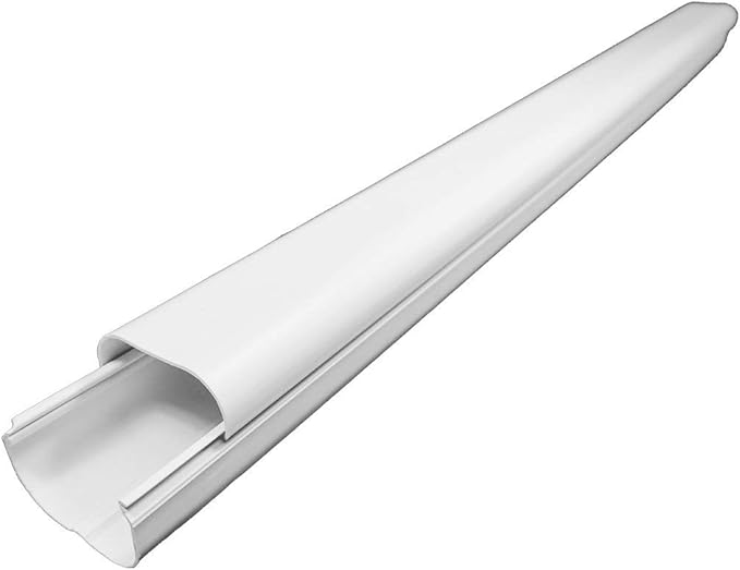 Pioneer Decorative PVC Wide Line Cover Kit for Mini Split Air Conditioners and Heat Pumps