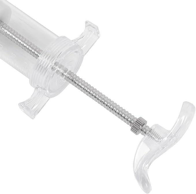 Motorcycle Fork Oil Level Tool, Upgraded Fork Oil Level Gauge Measuring tool Ergonomic Oil Syringe with 300mm Gauge, Precision Adjustable Ring & Reinforced Tubing (Type C)