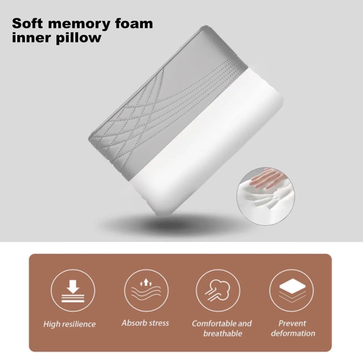 Car Center Console Cover, Memory Foam Car Armrest Cushion, Beige Auto Arm Rest Pad, Leather Arm Rest Covering Car, Hand Rest Pillow for SUV/Truck/Vehicle (No.2 Gray)