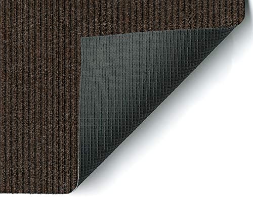 KOECKRITZ Heavy Duty Durable All Weather Indoor/Outdoor Non Slip Entrance Mat Rugs and Runners for Office Business Building Home Garage Front Door (5' x 12', Brick)