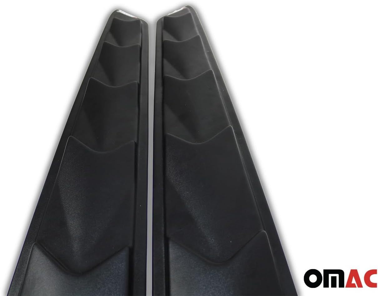 OMAC Front Bug Shield Hood Deflector Guard for Nissan Frontier 2005-2021 3 pcs