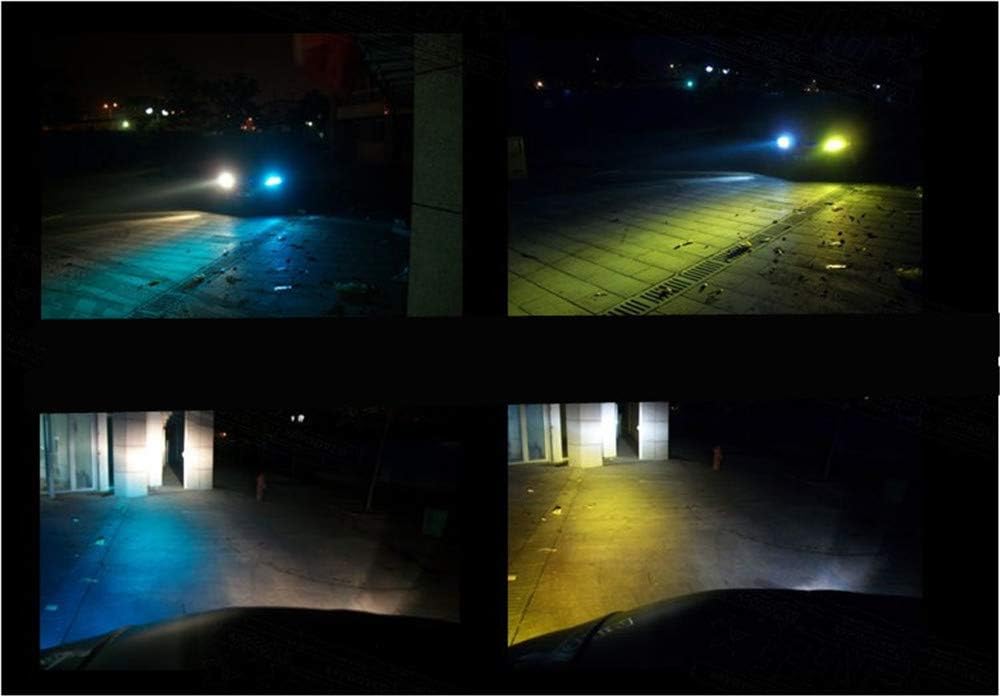 12 by 48 Inches Self Adhesive Headlight, Tail Lights, Fog Lights Tint Vinyl Film with Tools (Purple)