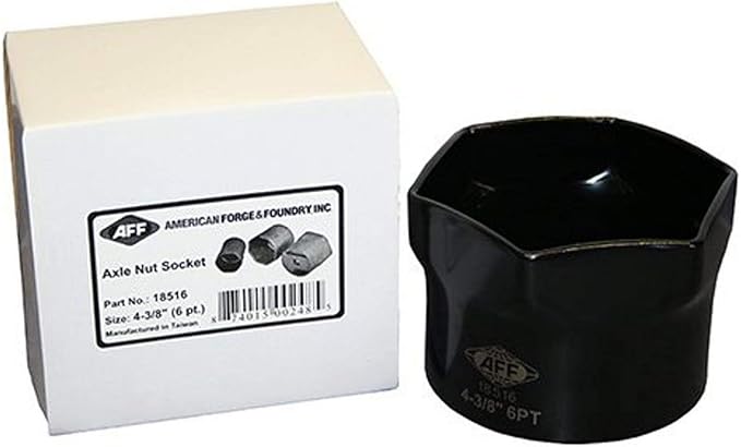 AFF 3/4" Drive Wheel Bearing Locknut Socket (Available in 6 or 8 Points & Multiple Sizes)