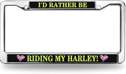 US Flag Pride License Plate Frame Slim Motor Car Lover Fade-Resistant License Plate Frame American Flag