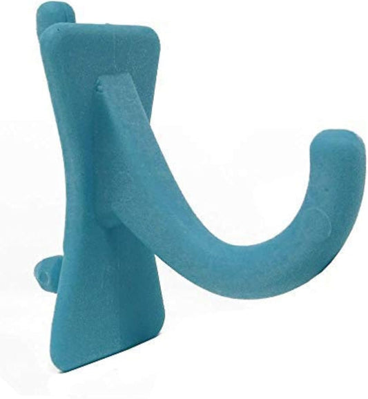 PegPro® J Hooks Kit for Standard “Wood Fiber” pegboard – Durable Plastic Pegboard Hooks - for Garage, Kitchen, Craft Room, and More (J Hook - 24 Pack, Caribbean)