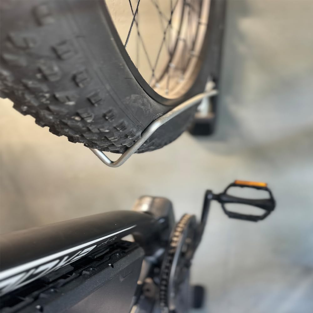 Unbound Bike Storage Rack: Swivel Wall Mount for Effortless Indoor Storage - Space-Saving Design with Swivel Arms. Ideal for Home, Garage, Bike Park (Road Bike Rack (TIRE Width ≤2.1''))