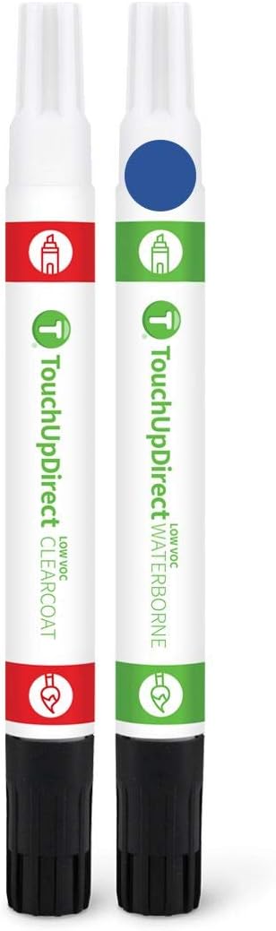 TouchUpDirect D09 Refraction Compatible with Toyota Exact Match Touch Up Paint Combo - Essential Kit