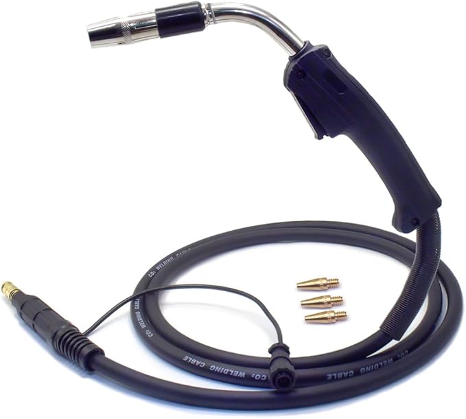 MIG Welding Gun 10ft/15ft Compatible with Lincoln Magnum PRO 250L K4530-2 Replace K3081-2 (10ft Mig Gun +3 Tips)