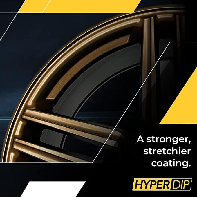 DipYourCar.com HyperDip Paint - Can of Sprayable Automotive Dip Coat - Removable Peelable Paint Protection for Cars - Bronze Gold Satin Coat Spray
