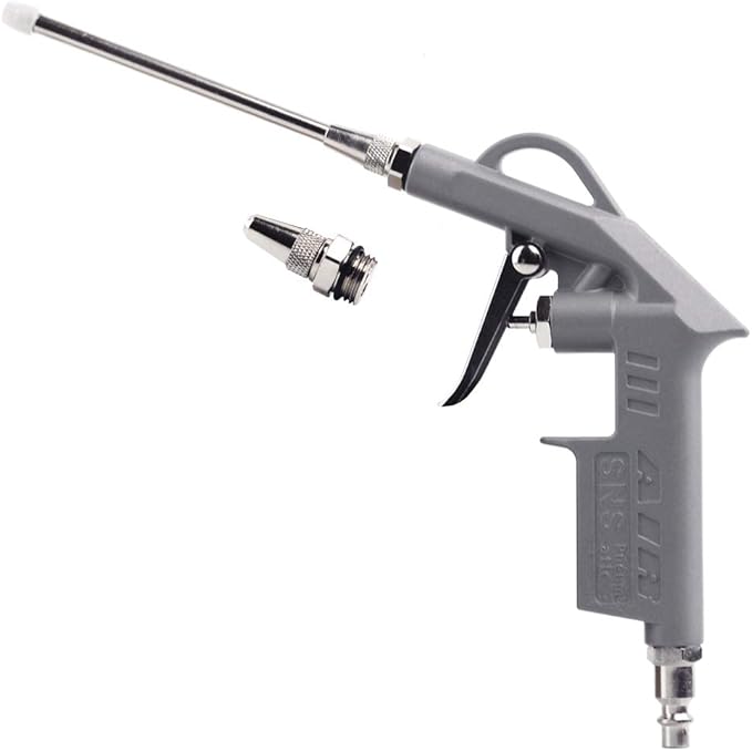 SNS Air Blow Gun Aluminum Alloy Pneumatic Air Compressor Accessory Tool Dust Cleaning Air Blower Nozzle Gun SNS-N60A