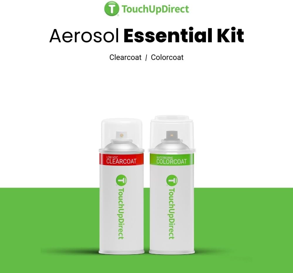 TouchUpDirect 209 Black Sand Pearl Compatible with Toyota Exact Match Touch Up Paint Aerosol - Essential Kit