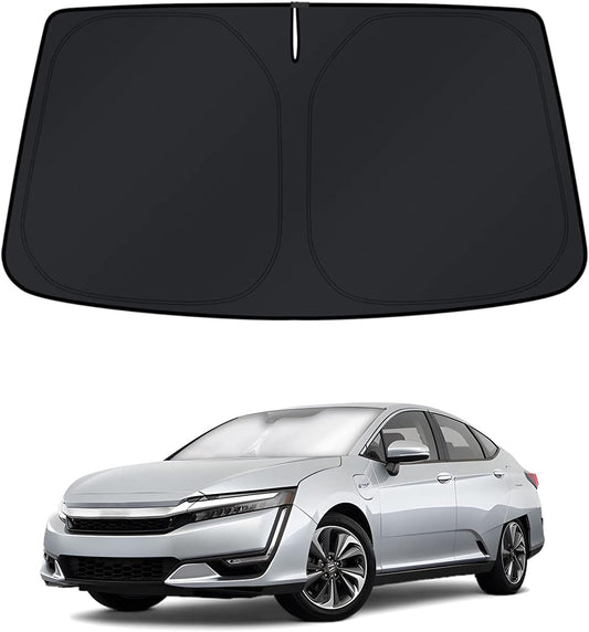KUST Windshield Sun Shade for 2017-2021 Honda Clarity Window Shade Sun Visor Cover Foldable Blocks UV Rays Keep Your Car Cooler