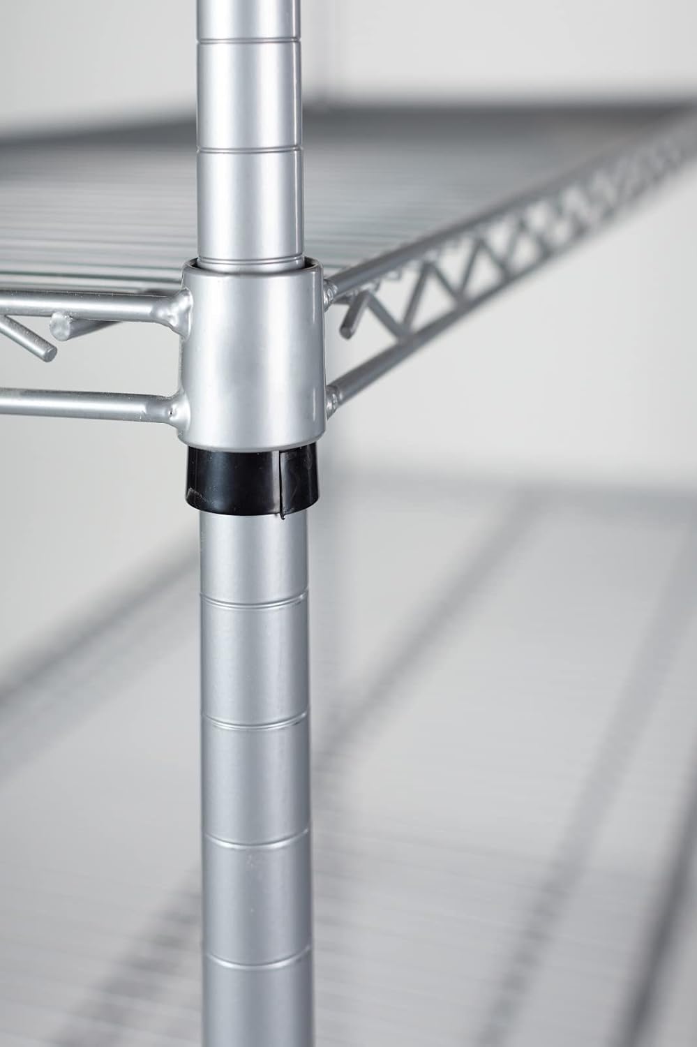 Omega 21" Deep x 48" Wide x 63" High 3 Tier Gray Starter Shelving Unit