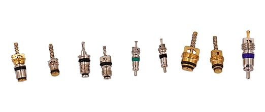 Car A/C Repair Kit - O-Ring Set + AC Valve Cores | Fix Air Conditioning | + Removal & Install Tool | R12 & R134a | - Also for Tire Valve Stems!