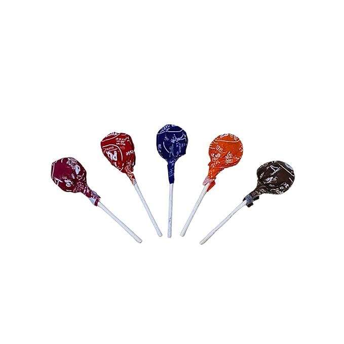Assorted Fruit Flavored Classic Roll Pops 3.5-Lbs- Five Classic Flavors Bulk Pack Of America's Favorite Lollipops - Individually Wrapped (56-Oz)