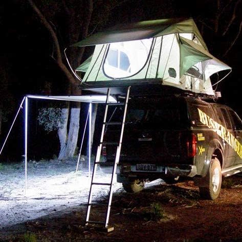 ALL-TOP Dimmable LED Camping Light Flexible Strip IP68 with Mounting Jacket - 1300 Lumen - IP68 Dual-Protection Water Resistanc Perfect for RV Camping and Overland
