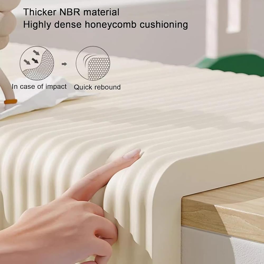 Garage Wall Corner Guards - High Resilience Sponge Corners Protectors for Parking Garages Table Corners Columns - Wall Corner Guard Kit(Size:2m-5pcs)