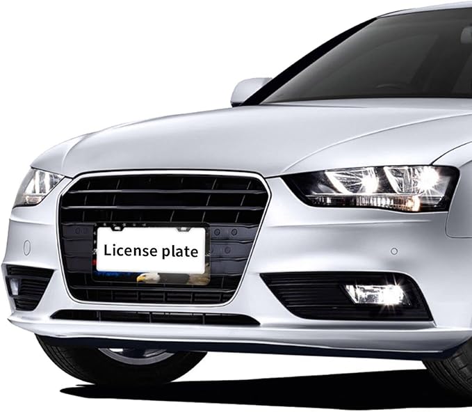 Eagle USA Flag License Plate Frames Funny Cute for USA Canada Vehicles Standard Car Tag Cover Holder Aluminum Metal for Women Men Auto Decoration Hardware Included
