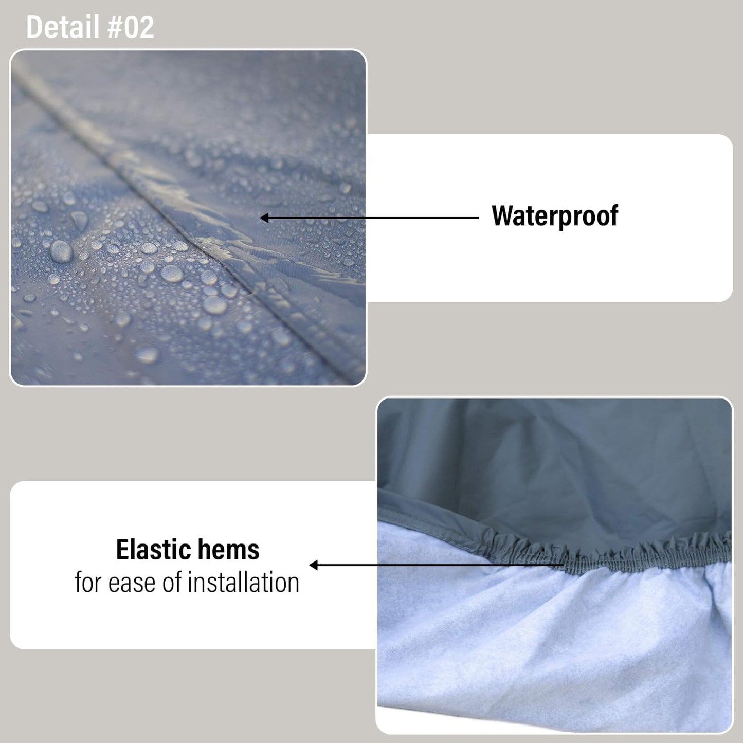 Supreme Full Car Cover – for Pontiac Chieftain 1955-1958 2nd Gen Sedan 4-Door Semi Custom Fit Waterproof Full Coverage All Weather Windproof Dust Proof Indoor Outdoor Automobile