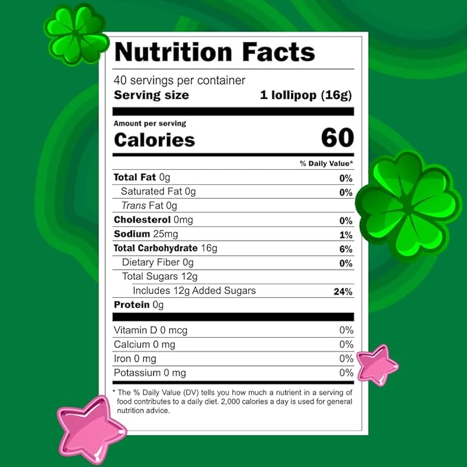 Vero Manita Paletas Strawberry & Cherry Flavored Lollipop (40 Count Bag) - Individually Wrapped Lollipops - Mexican Candy - Paletas Mexicanas Sabor Fresa