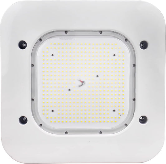 OSTEK LED Gas Station Canopy Light, 150W Carport Ceiling Light 5700K, Outdoor Rated (600W HID/HPS Equivalent), 90-277V IP65 DLC & UL Listed
