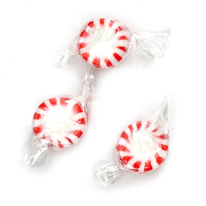 Arcor Starlight Peppermint Candy, 1 Pound Bulk Hard Candy (Approx. 75 pcs.), Individually Wrapped Peppermint, Starlight Mints