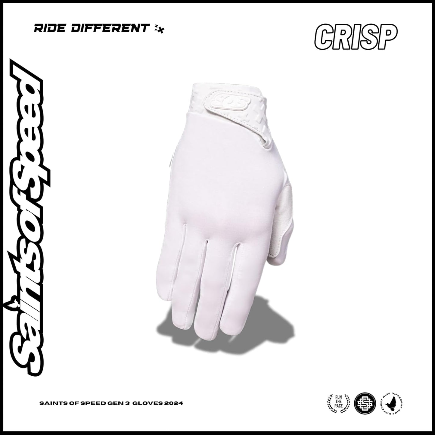 Saints of Speed Dirt Bike Gloves – Motocross, Mountain Bike, Motorcycle, BMX, Jetski, Sim, Karting, Airsoft, Paintball, Driving & Racing Bike Gloves + Phone & Touch Screen Capable