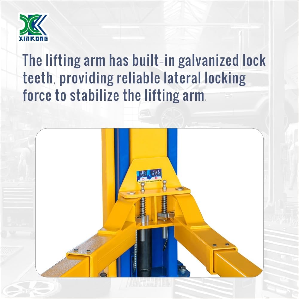 XK-1150 Auto Lift Car Lift Capacity 11500 Lbs Two Post Truck Hoist with 36 Months Parts Replacement