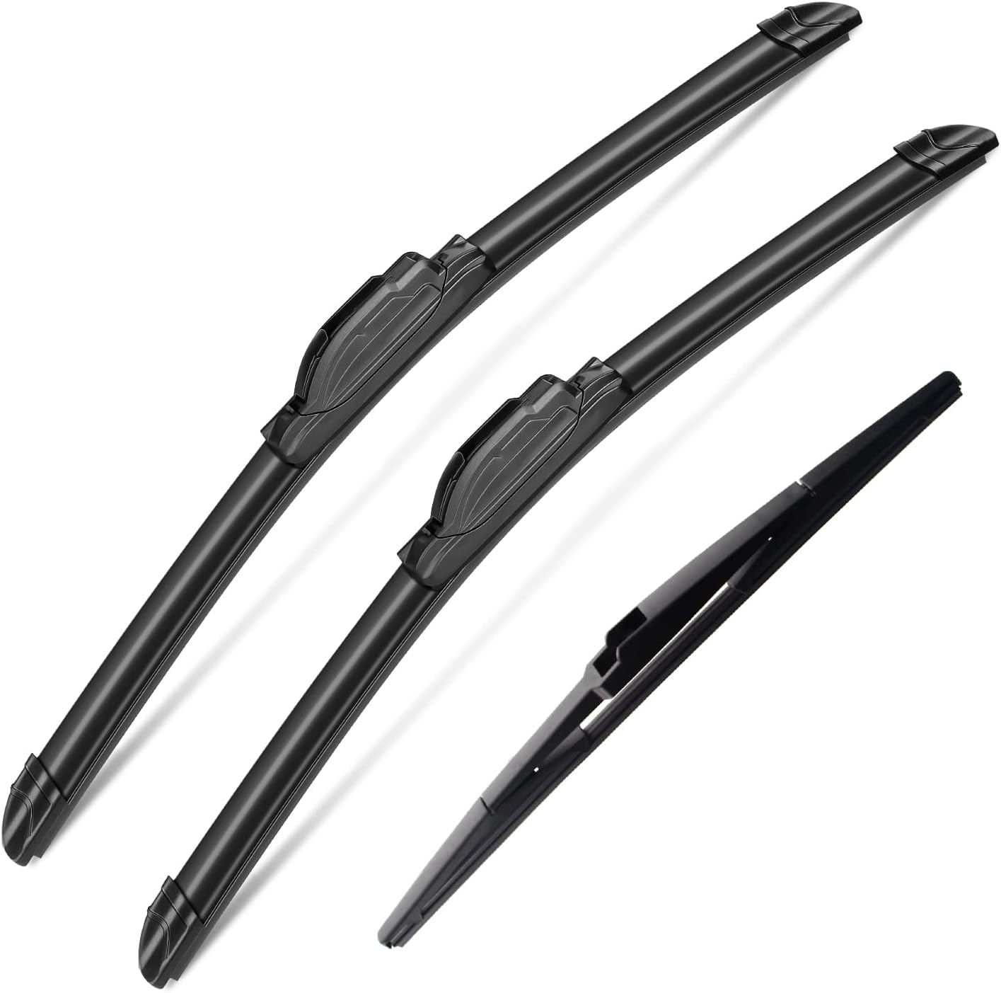 3 Wipers Set for 2003 2004 2005 2006 2007 2008 2009 Lexus GX470, Windshield Wiper Blades Original Equipment Replacement Front and Rear- 22"/21"/16" (Pack of 3) J- HOOK
