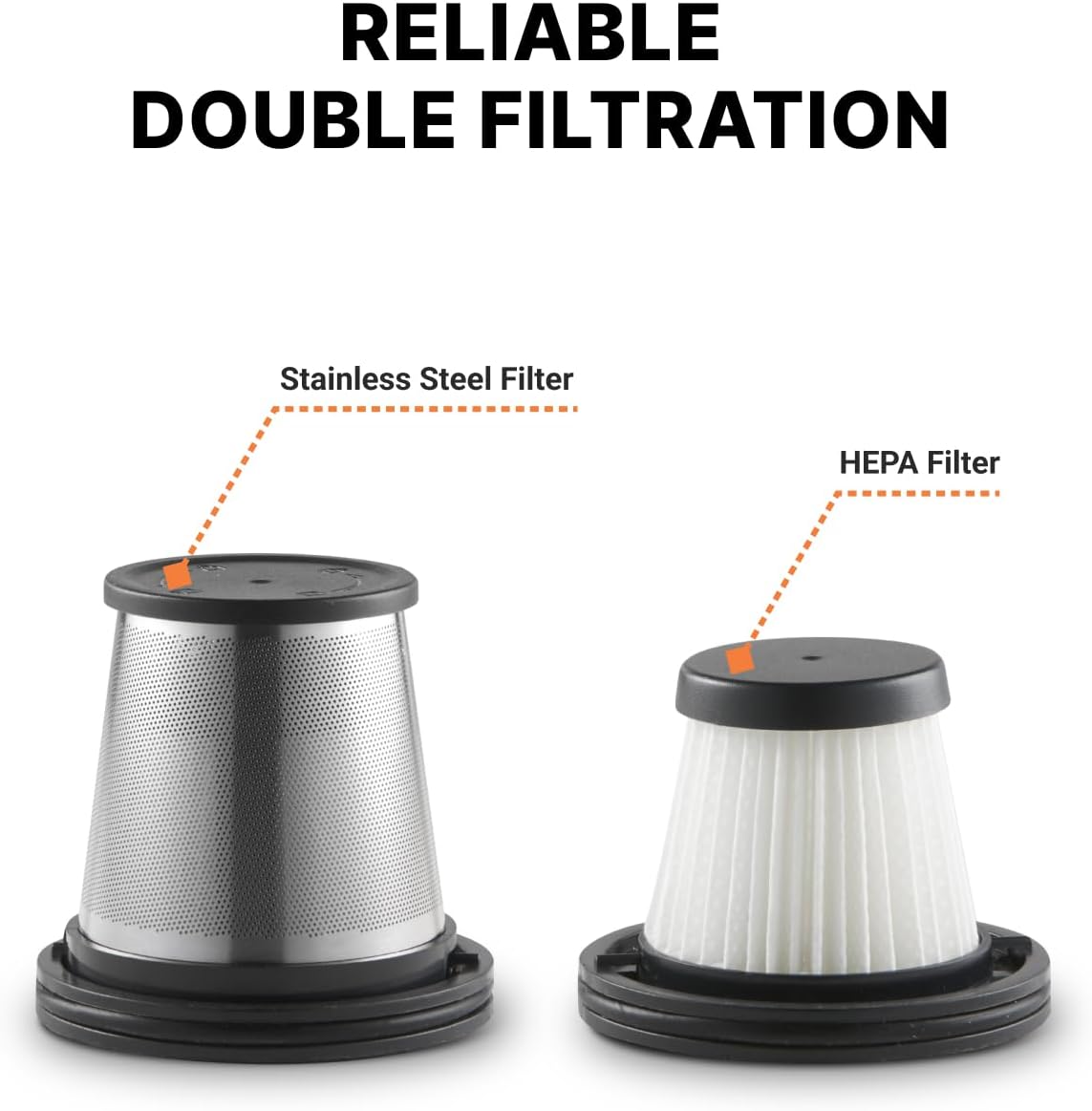 Portable Car Vacuum Cleaner (Hard Black)