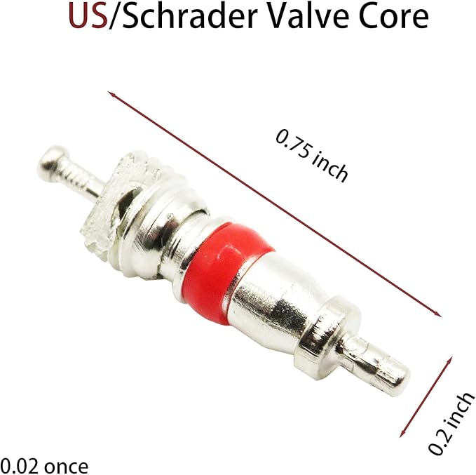 Valve Stem Puller and Installer,24Pcs Tr413 Snap-in Tire Valve Stems,10Pcs Valve Cores,10Pcs Tire Valve Caps and Valve Core Removal Tool