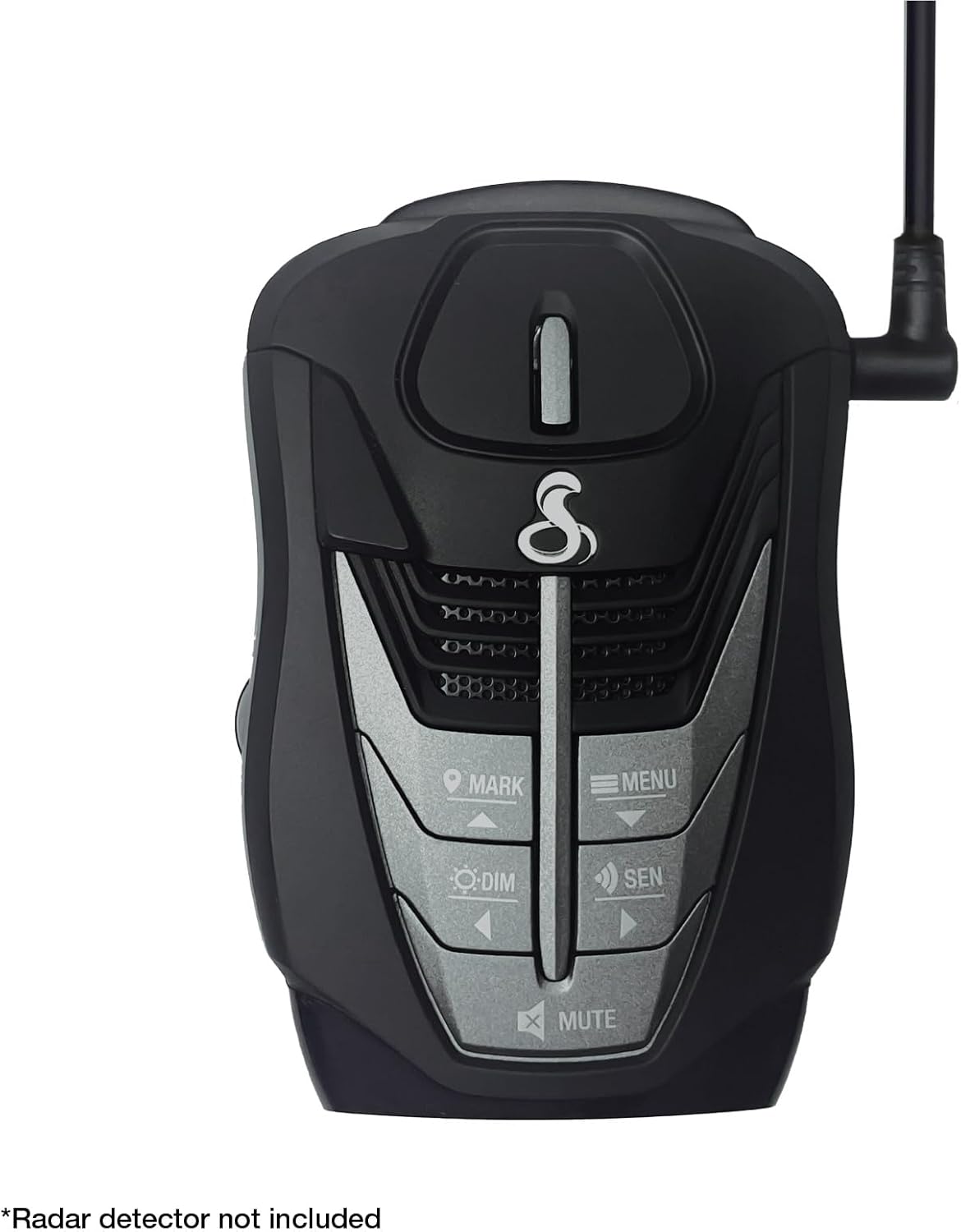 Cobra OBDII to Barrel Connector Power Cord Radar Detectors, Compatible RAD350 380 450 480i 700i for Windshield or Mirror Mount Applications