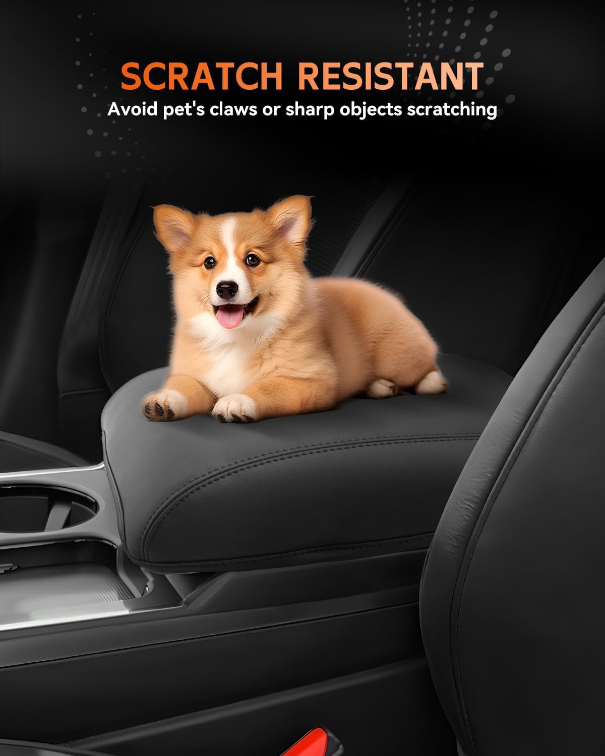 CDEFG for 2025 2026 Acura RDX Center Console Cover Armrest Box Cover for RDX A-Spec Accessories Console Arm Rest Protector