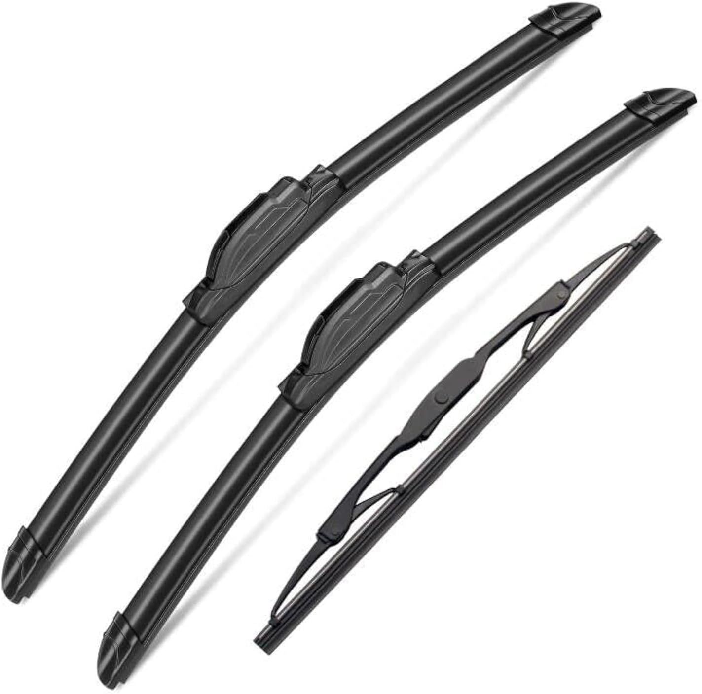3Pcs Windshield Wiper Blades for Honda CR-V CRV 1997 1998 1999 2000 2001, Original Equipment Automotive Replacement Windshield Wiper Blades for My Car- 20"/19"/11T" (Pack of 3) J- HOOK