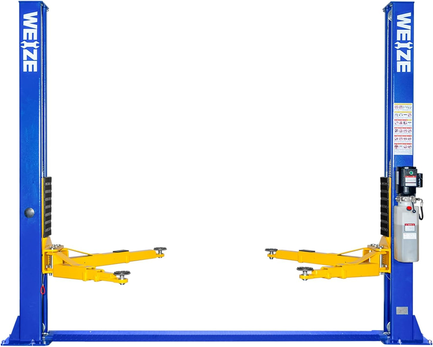 WEIZE 11000lbs Two Post Lift Auto Lift 2-Post Lift Car Lift Auto Lift 2 Post Lift Truck Clear Floor Hoist