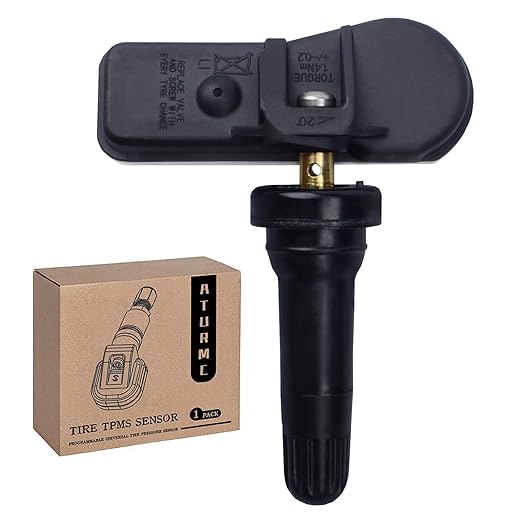 Set of 1 TPMS Tire Pressure Sensor Compatible with Berlingo Multispace 2008-2020 Peugeot 207 Cc 2007-2015 433MHz Tire Pressure Monitoring System Replaces# 9802003680 9811536380