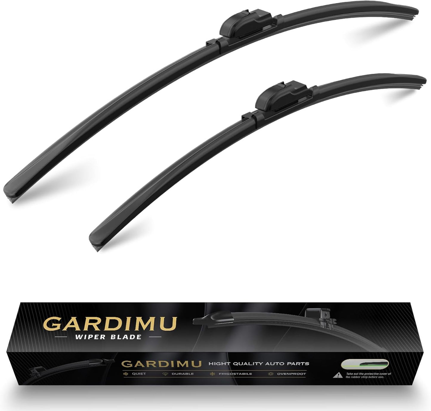 Front Windshield Wipers, 2-Piece Set for BMW Z4 2.5i 3.0i 3.0si 2003 2004 2005 2006 2007 2008 - Automotive Replacement Front Wiper Blades for Car Window