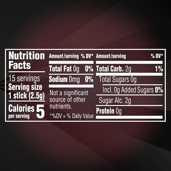 5 Gum Sour Strawberry Sugar Free Chewing Gum Bulk Pack, 15 Stick (Pack of 10)