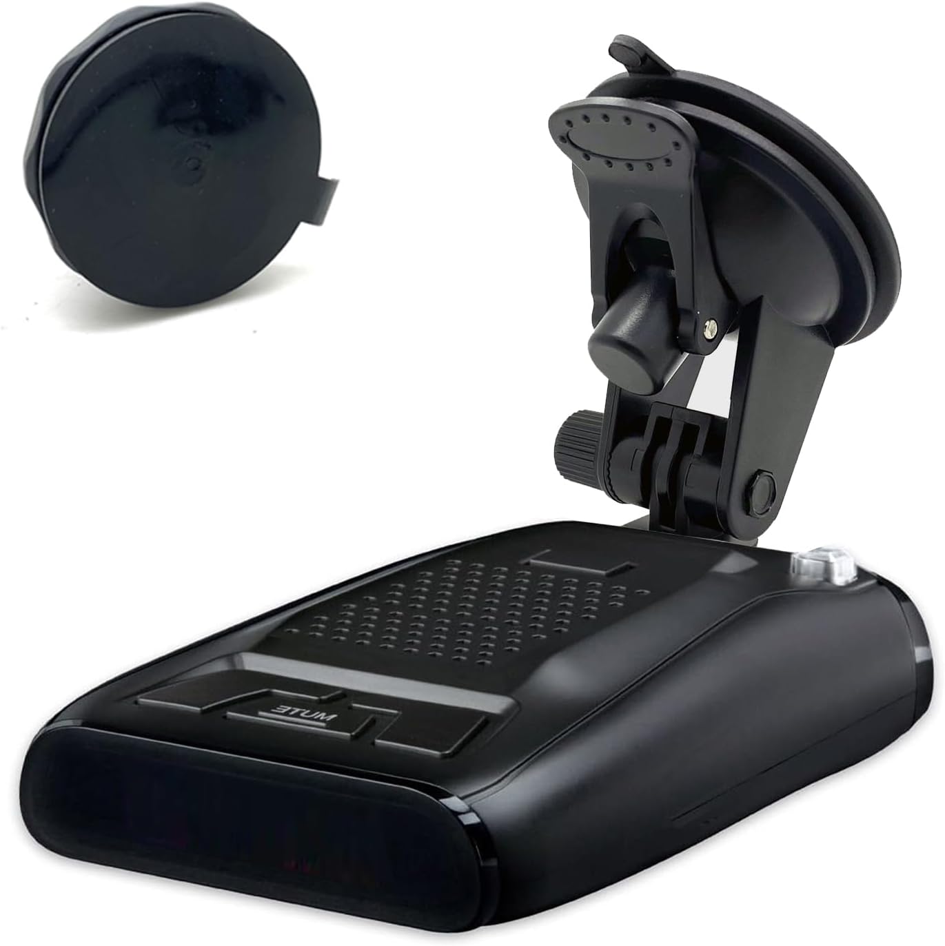 ChargerCity Super Suction Radar Detector Windshield Suction Cup Mount Compatible w/iRadar 480i XRS 93xx 94xx 95xx 96xx 97xx 98xx 99xx SPX 5300 5400 5500 6500 6600 6700 7700 7800 Detector by Cobra