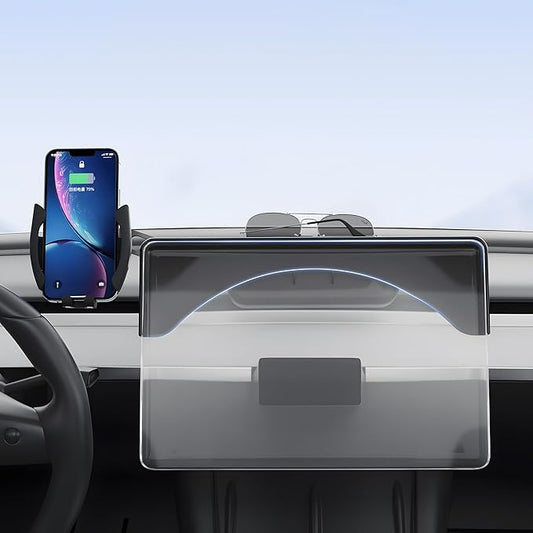 Tesla Model Y Juniper Phone Mount Accessory 2025-2026，Model 3 Phone Holder Highland (2024+)| Next-Gen | Slim Dock | Enhanced Grip