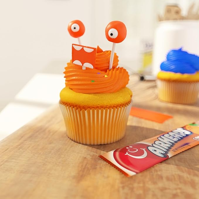 Airheads Sour Full-Sized Halloween Trick or Treat Taffy Candy Bars, Variety Mega Box, Assorted Flavors, Individually Wrapped Candy for Adults & Kids, Party Favors & Treat Bags, 90 Count