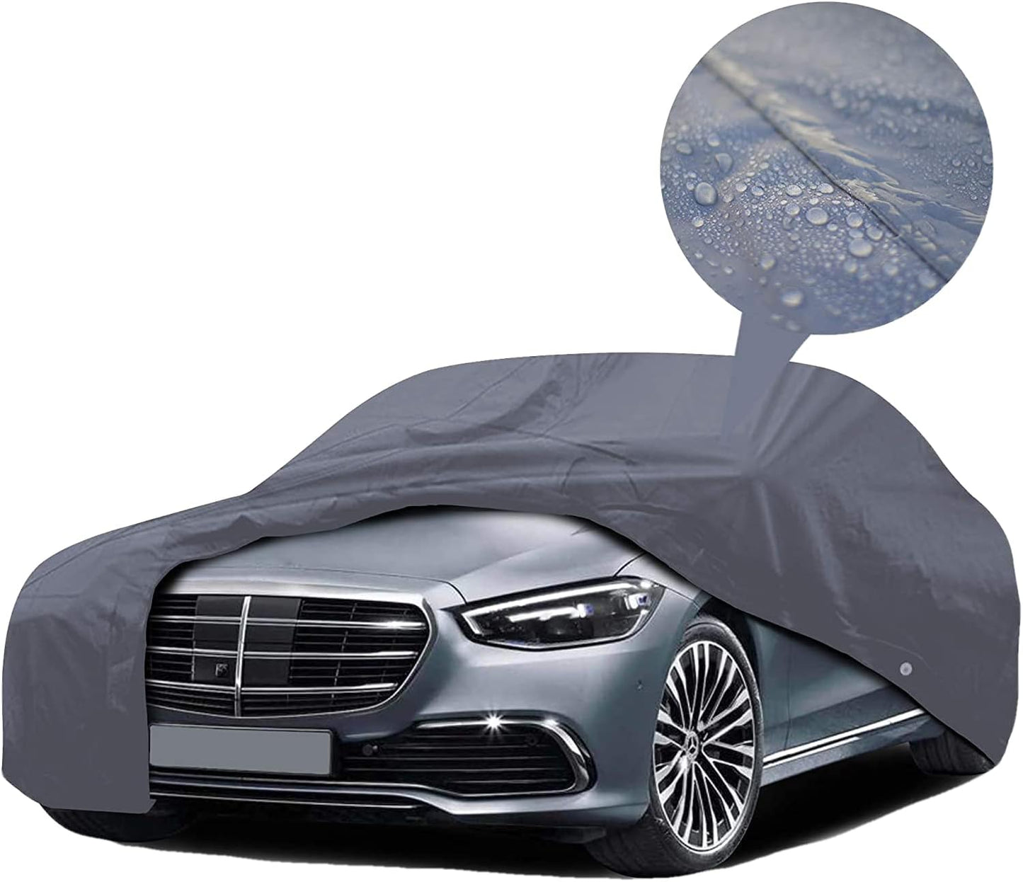 Supreme Full Car Cover – for Pontiac G8 2008 2009 Sedan 4-Door Semi Custom Fit Waterproof Full Coverage All Weather Windproof Dust Proof Indoor Outdoor Automobile