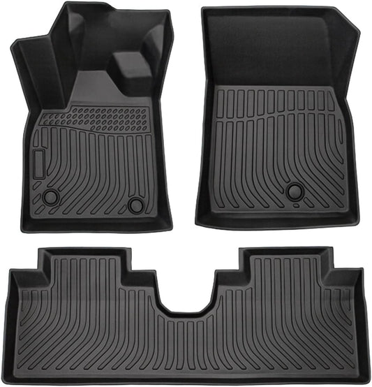 Cartist Custom Fit Floor Mats Ford Mustang Mach-E 2021 2022 2023 2024 2025 2026 (NOT for Ford Mustang), All Weather Floor Mats for Mustang Mach-E Accessories