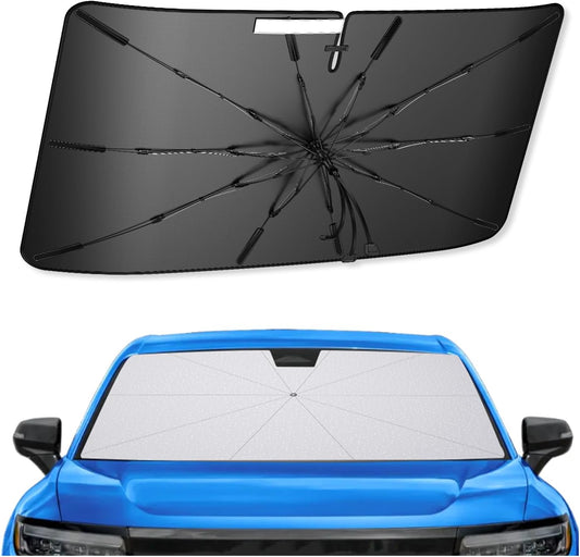 SXCY for 2024 2025 Honda Prologue Windshield Umbrella Sunshade [Easier Foldable] for 2025 Honda Prologue Accessories 2024 Prologue Sunshade Umbrella for 2025 Prologue Windshield Sun Shade Umbrella