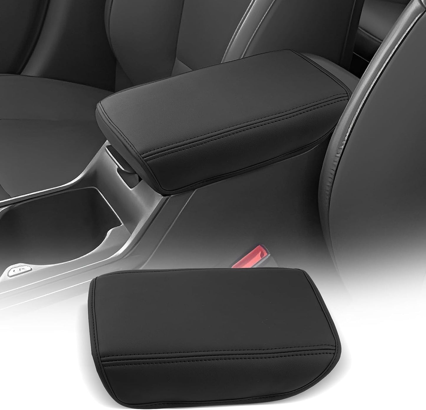 CDEFG for 2025 Kia K4 Center Console Cover Armrest Box Cover for K4 (LX, LXS, EX, GT-Line, GT-Line Turbo) 2025+ Accessories Console Arm Rest Protector