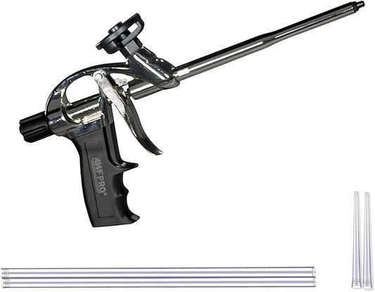 AWF PRO High Precision Spray Foam Gun for Insulating Foam Sealant, Adjustable Flow Control, Contractor-Grade Pro Applicator