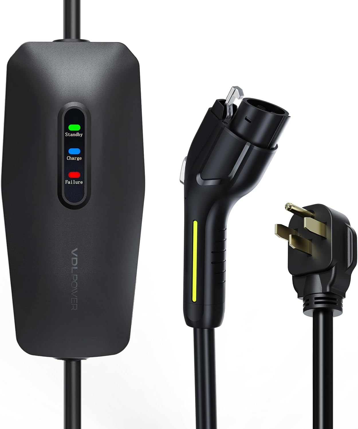 Level 2 EV Charger, 32A/7KW Electric Vehicle Portable Charger with 20FT Cable, Home EV Charging Station, 240V NEMA 14-50 Plug, for All SAE J1772