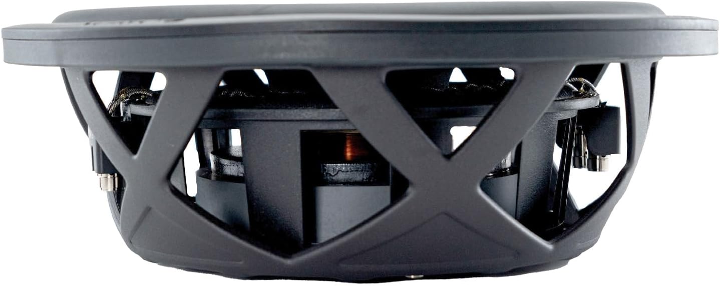 ORION XTR Series XTR12SWD4 Shallow Mount 12” Car Subwoofer, 2000W Max Power, 500W RMS, Dual 4 Ohm, UV Coated Cone, NBR Surround – Compact Slim Subwoofer for Clean Bass in Tight Car Audio Installs