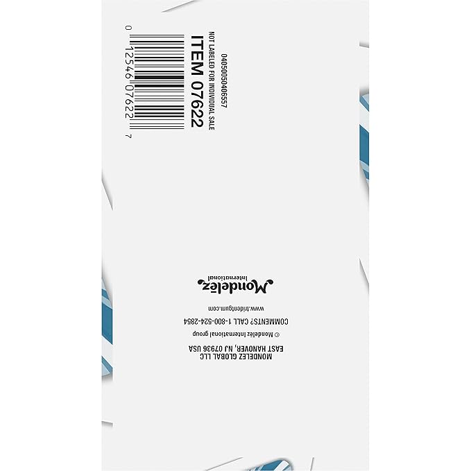 Trident White Wintergreen Sugar-Free Chewing Gum, 9 Packs of 16 Pieces (144 Total Pieces)