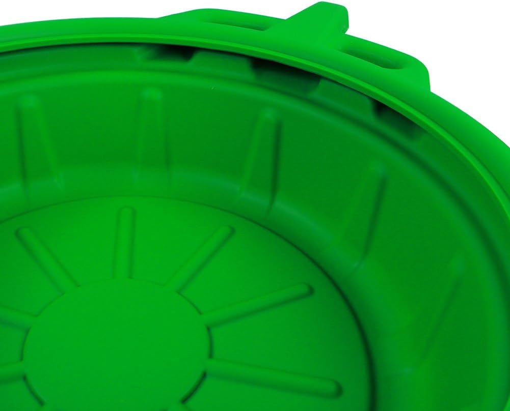Capri Tools CP21023 Portable Oil Drain Pan, Anti-Freeze, Green